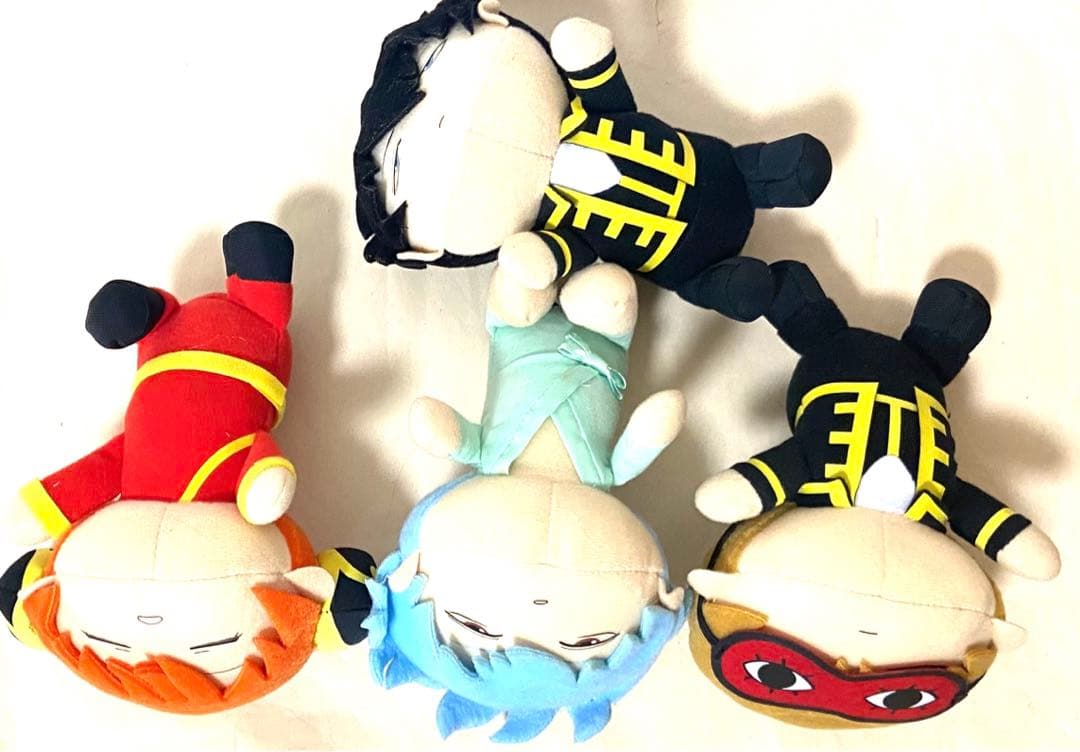 銀魂 うたた寝ぬいぐるみ マスコット ローソン 銀時土方沖田神楽 DXフィギュア