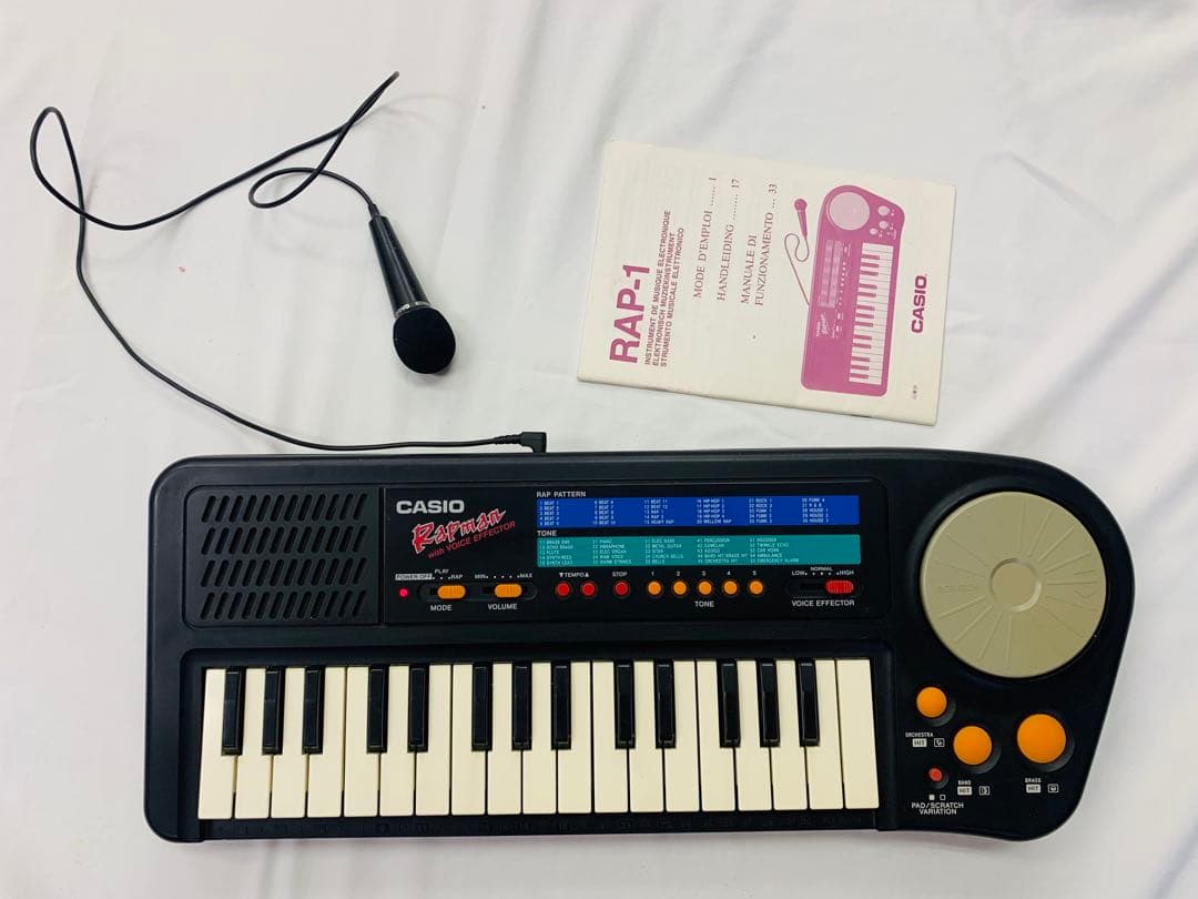 CASIO Rapman カシオ　ラップマン　 キーボード