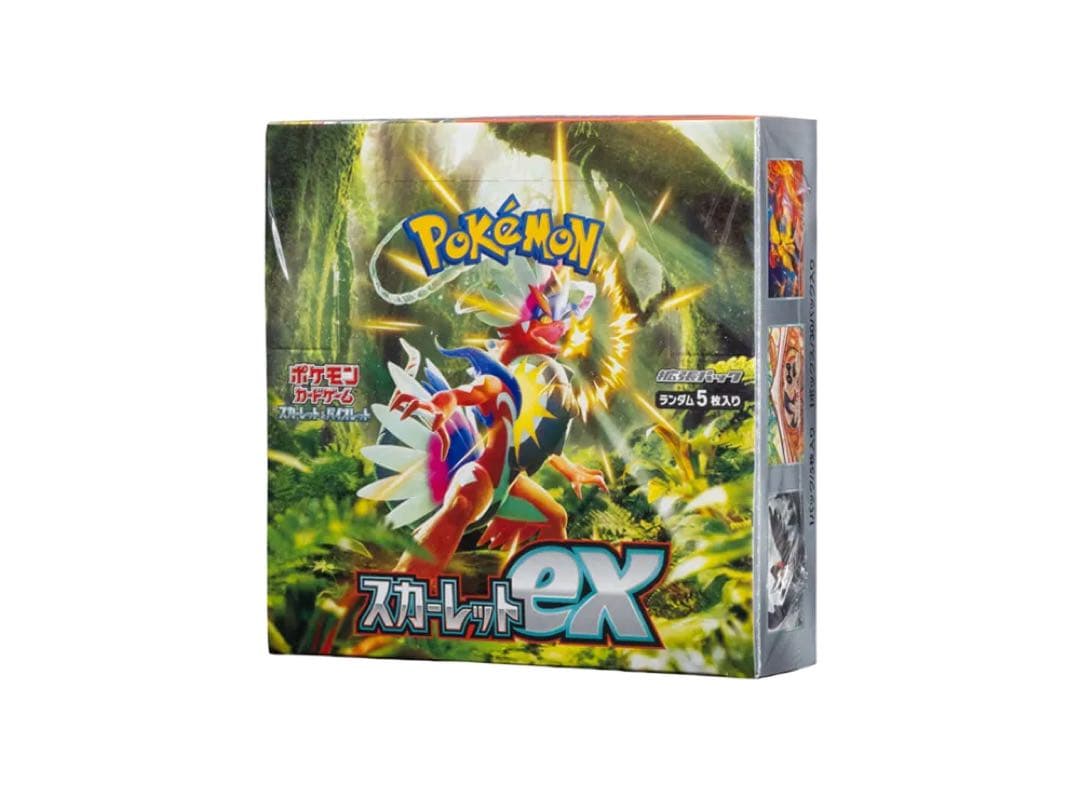 ポケモンカードゲーム スカーレットex BOX シュリンク付き