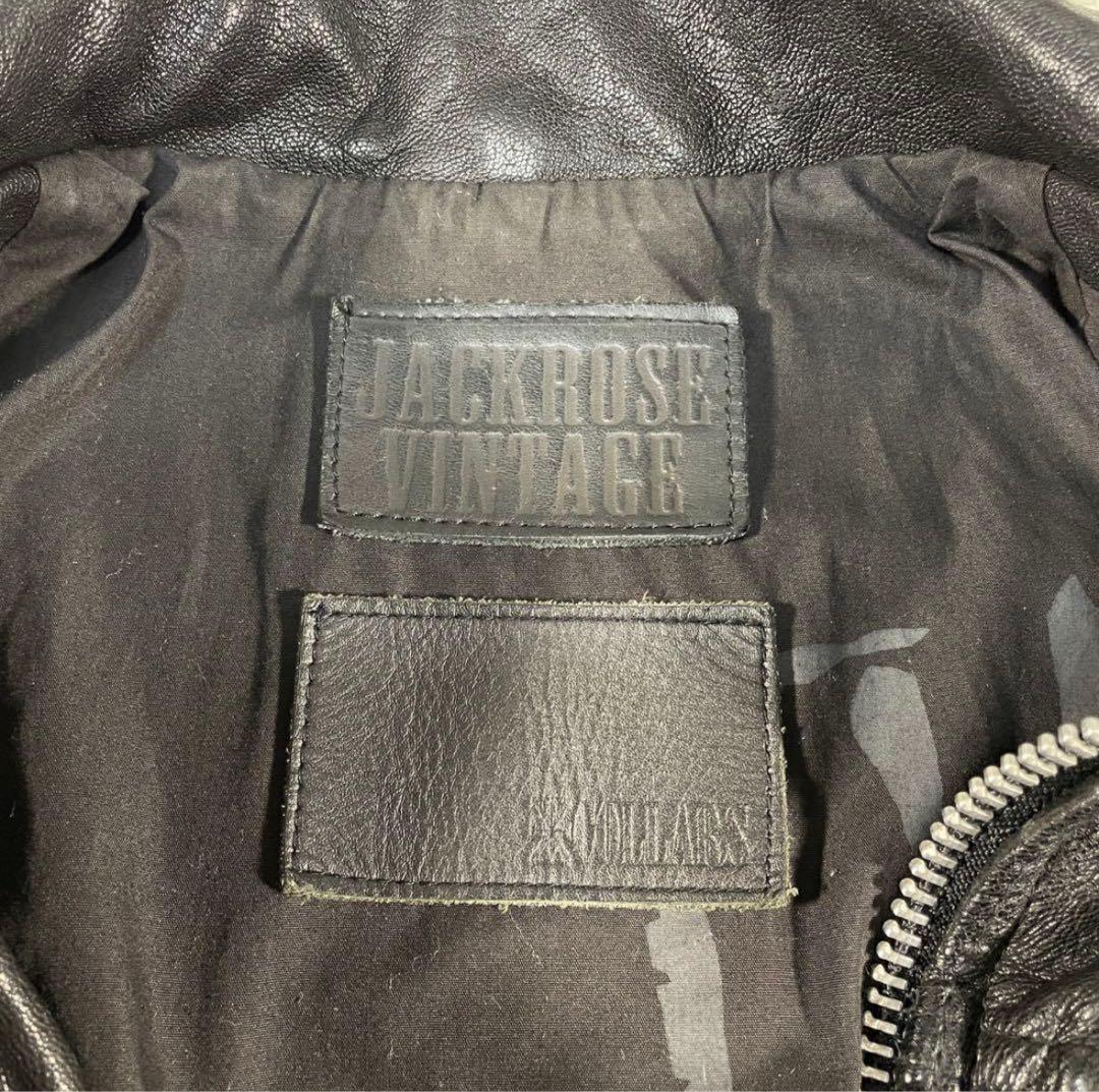 希少・レザージャケット ジャックローズ ヴィンテージ COLLARS TFOA