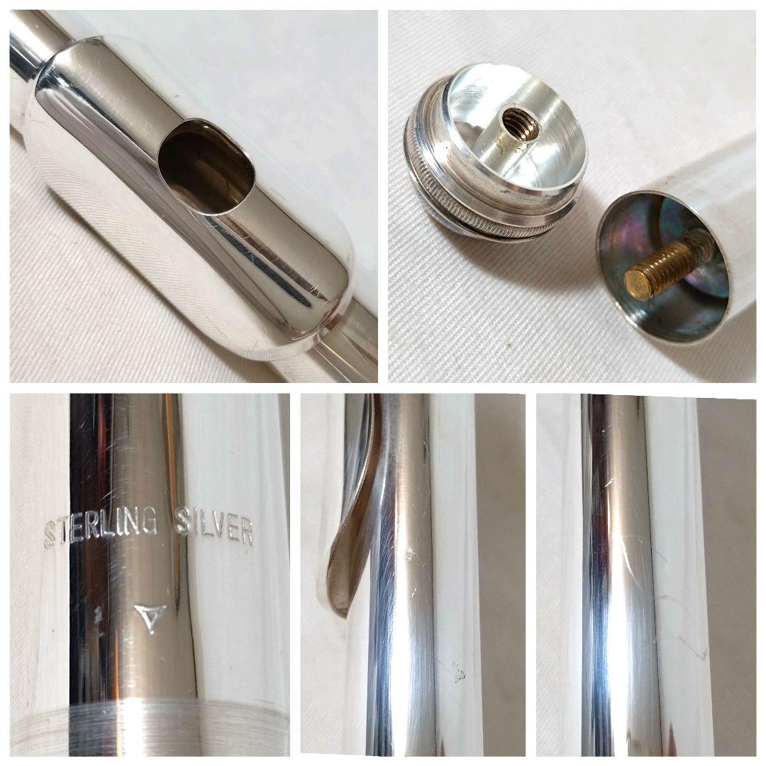 美品　Nikkan　YFL-31　フルート　頭部管銀製　Eメカ付き　YFL31