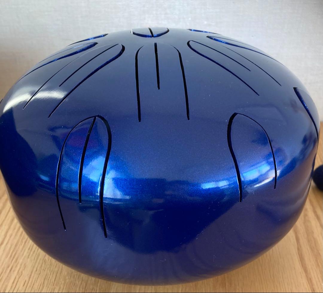 さざなみドラム小型　マレット2本付き