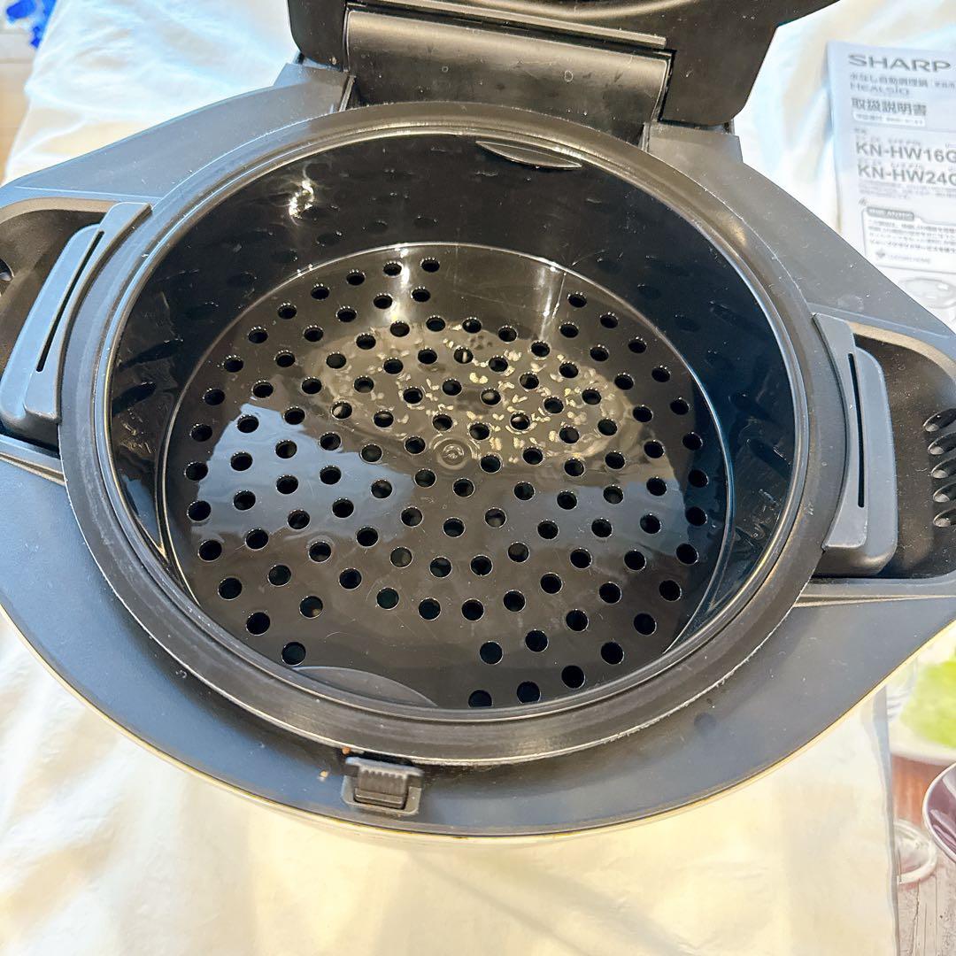 SHARP ヘルシオ ホットクック 2.4l KN-HW24G-W