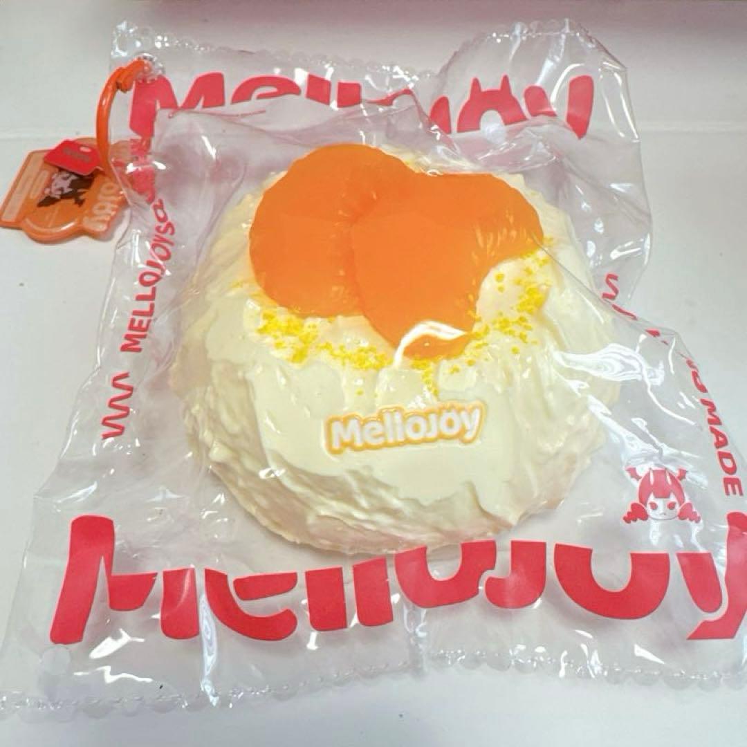 Rxx2様　Mellojoy メロジョイ　スクイーズ　大福　オレンジ　　みかん