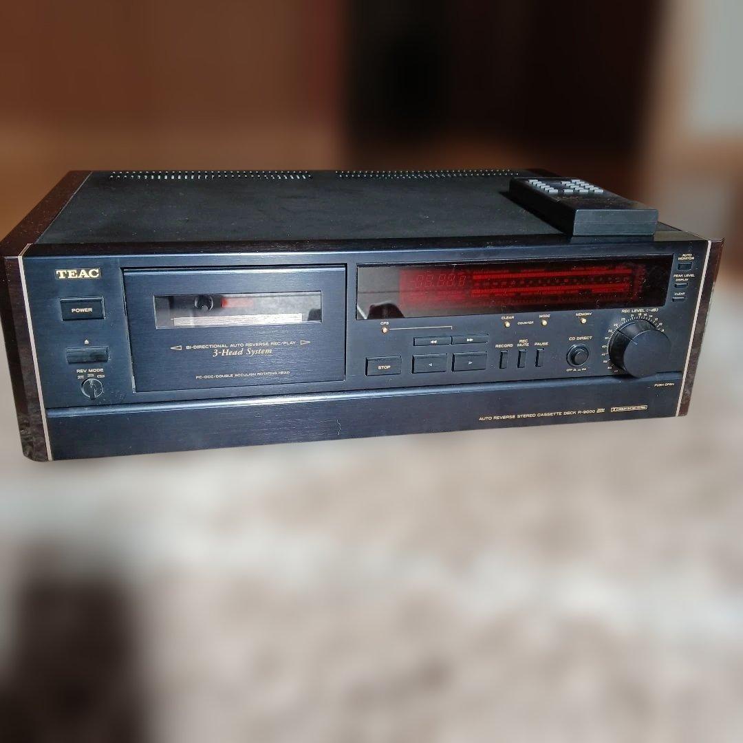 TEAC　3ヘッドオートリバースカセットレコーダーR-9000