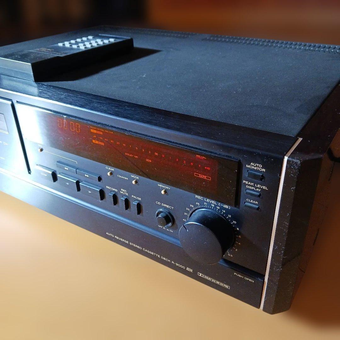 TEAC　3ヘッドオートリバースカセットレコーダーR-9000