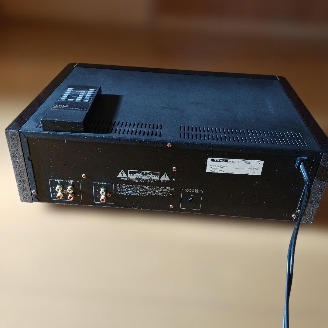 TEAC　3ヘッドオートリバースカセットレコーダーR-9000