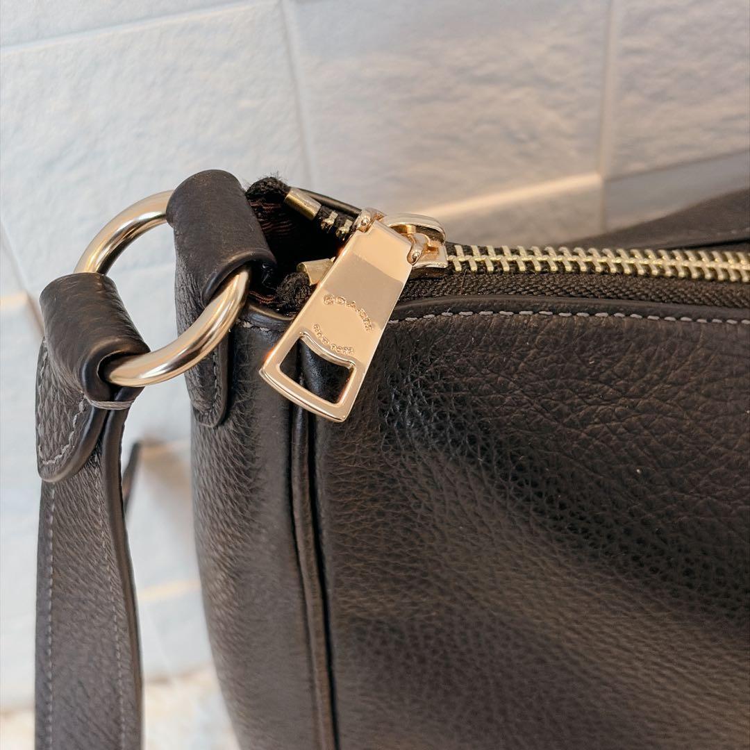 【極美品】COACH コーチ ショルダー　エリー ファイルバッグ ブラック