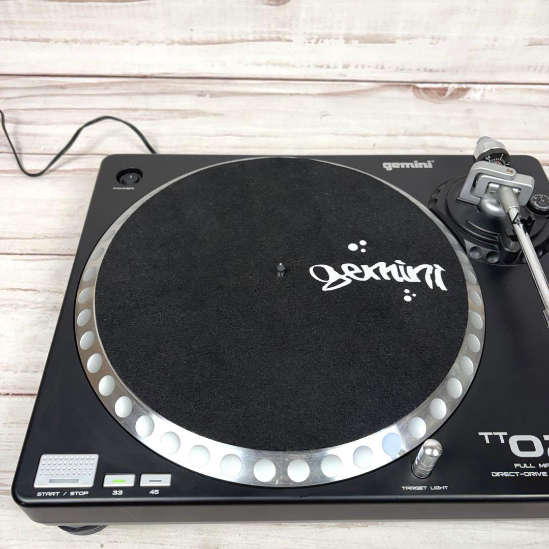 Gemini TT02 ダイレクトドライブ ターンテーブル