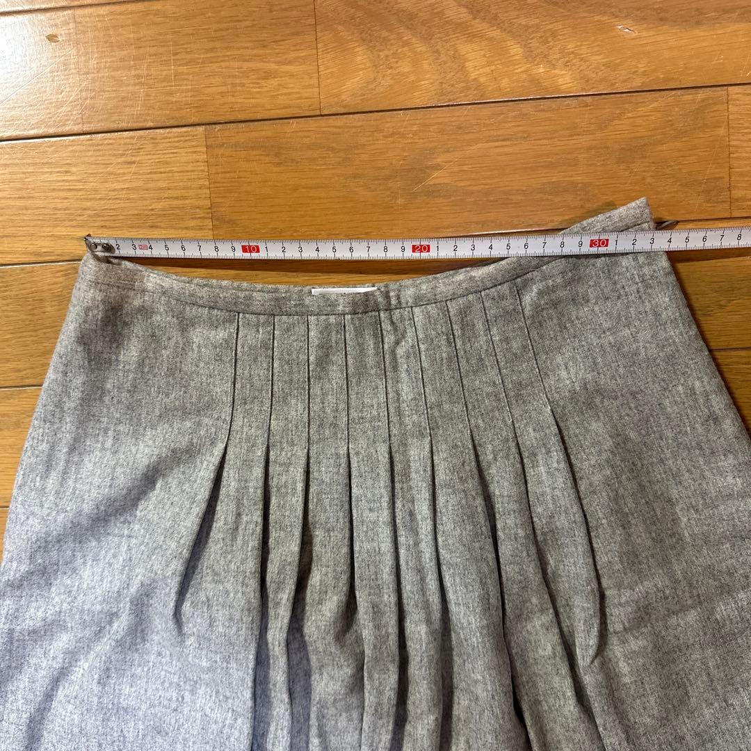 BRUNELLO CUCINELLI プリーツスカート グレー