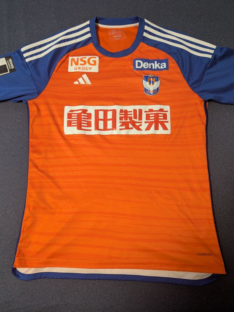 アルビレックス新潟　長倉幹樹選手　2024ユニホーム、クッション、タオル