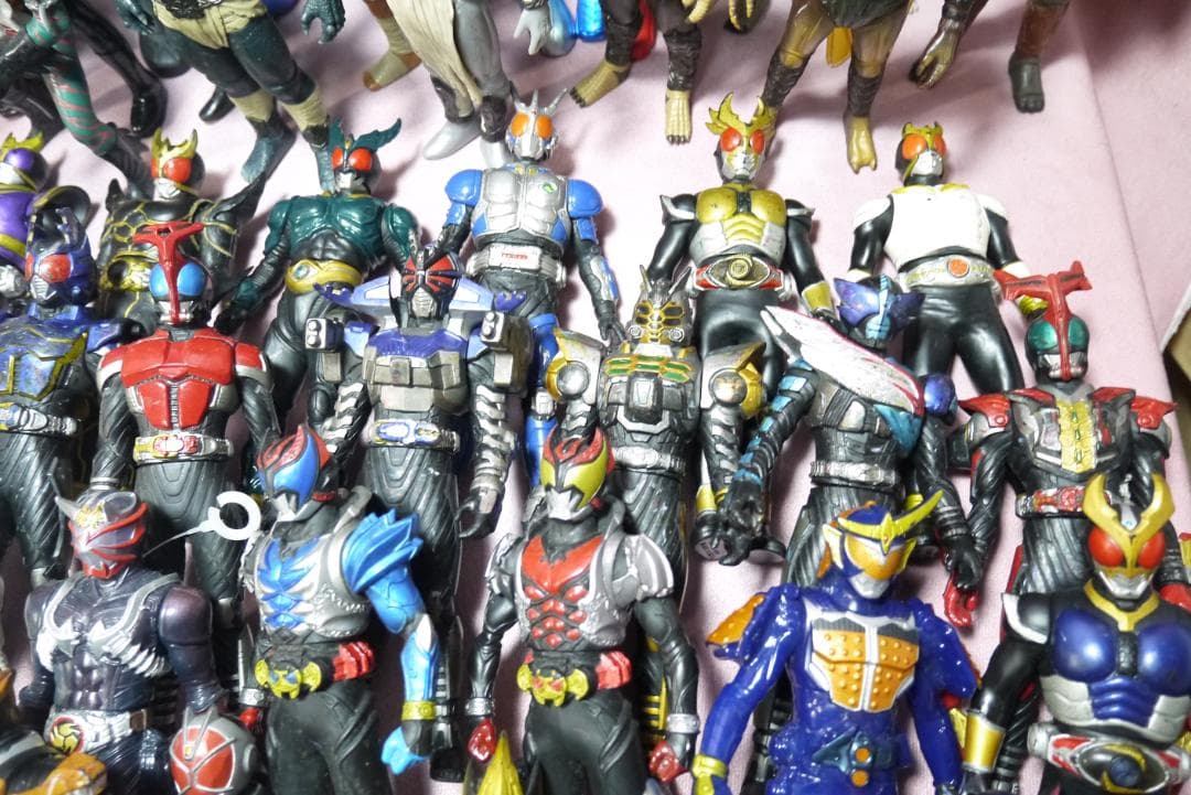 ライダーヒーローシリーズ　ビッグサイズソフビフィギュア　など　112体セット