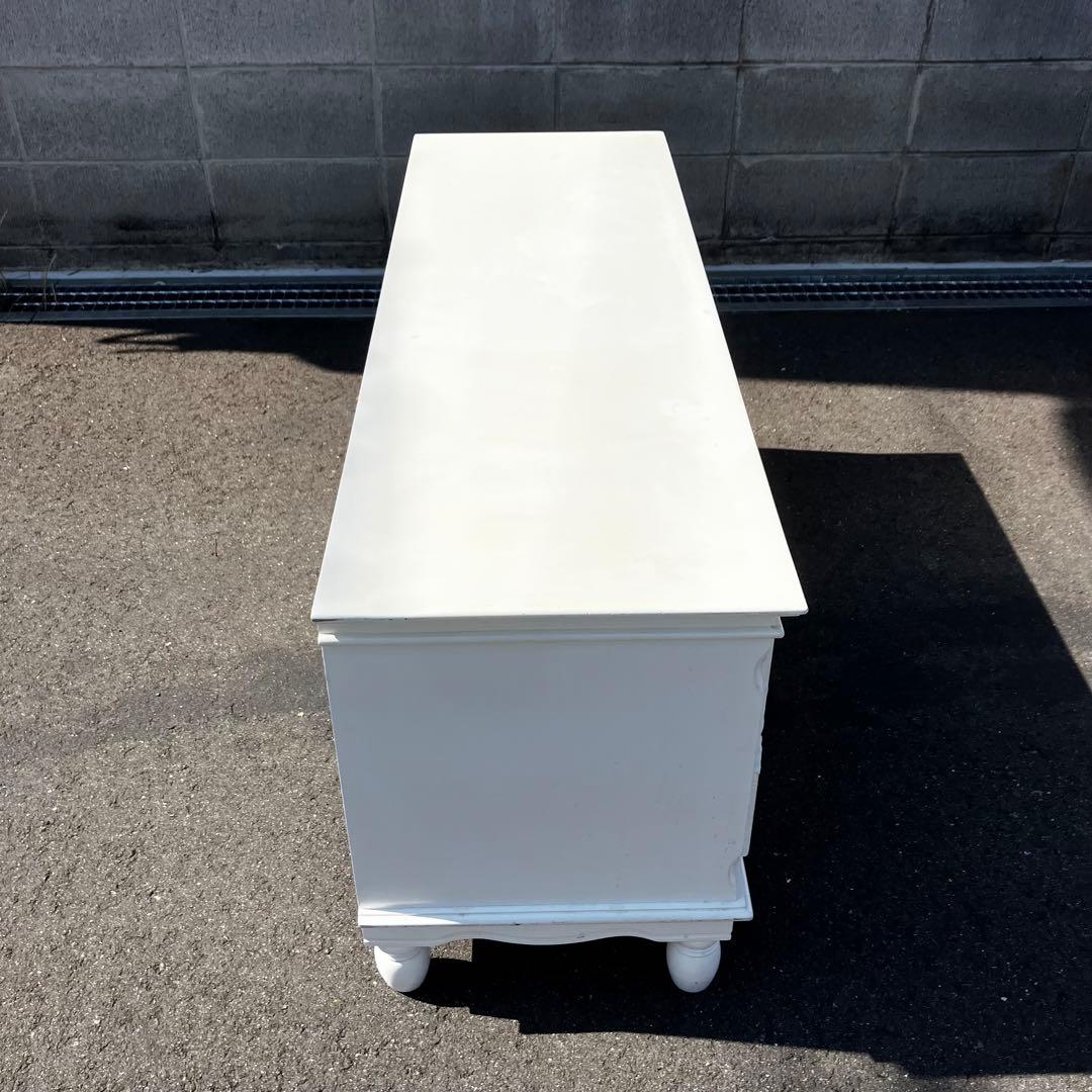 HAGIHARA ホワイト リビングボード ハンプトン