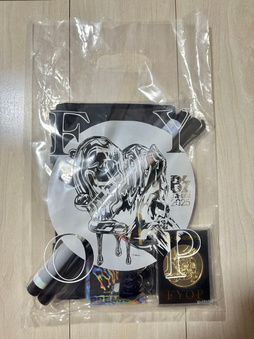 B'z LIVE-GYM2025 FYOP Premium席専用オリジナルグッズ