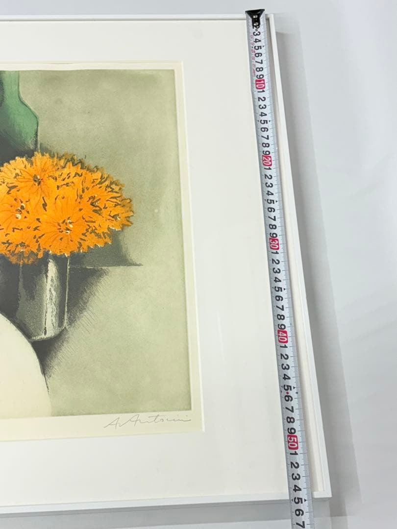 アナピア・アントニーニ　直筆サイン　絵画　リトグラフ　88/99