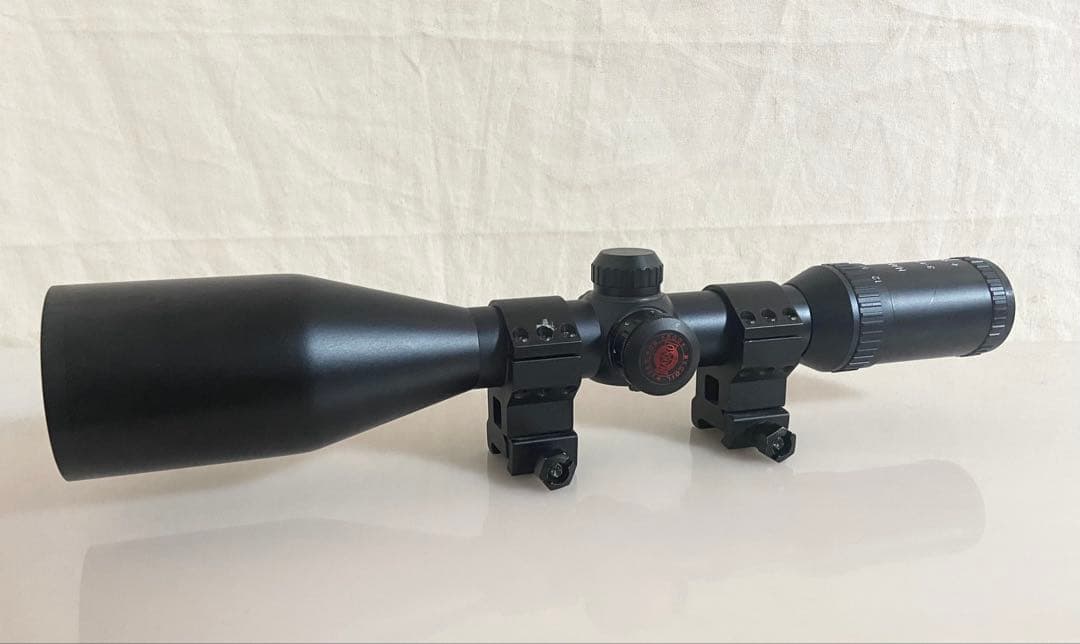 実物 HAKKO 3-12×56 ライフルスコープ