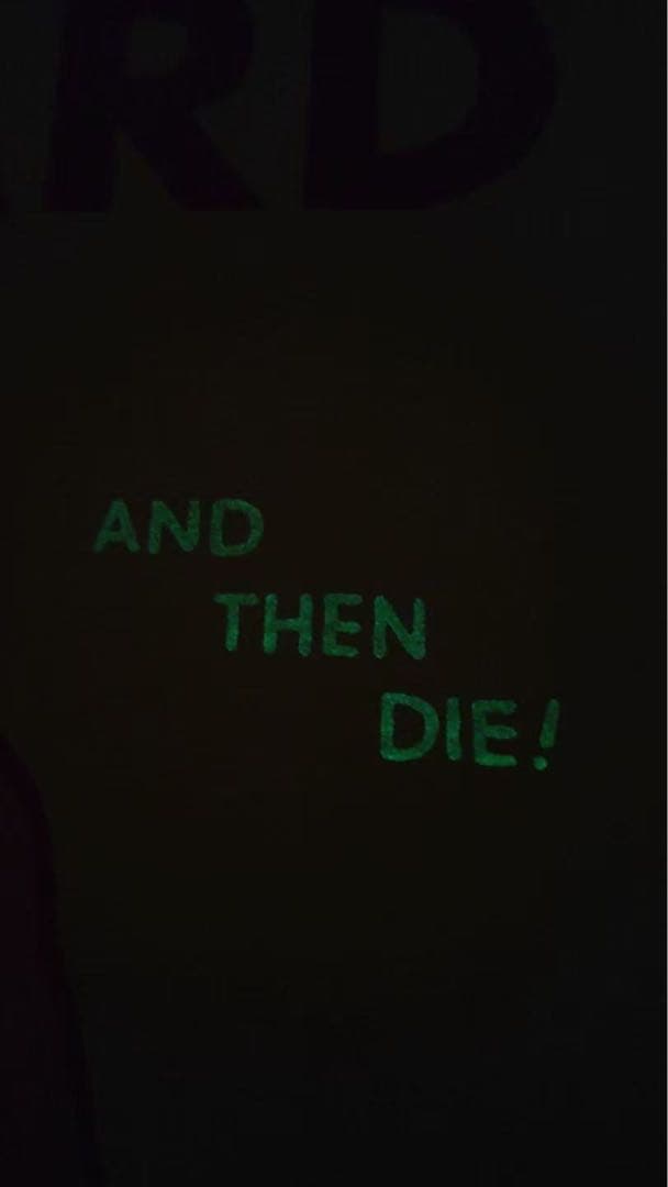 JoanCornella「Work Hard and Then Die」版画