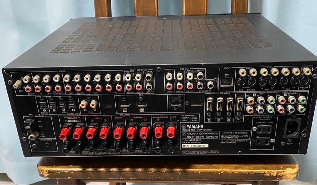 Yamaha DSP-AX763 AVアンプ