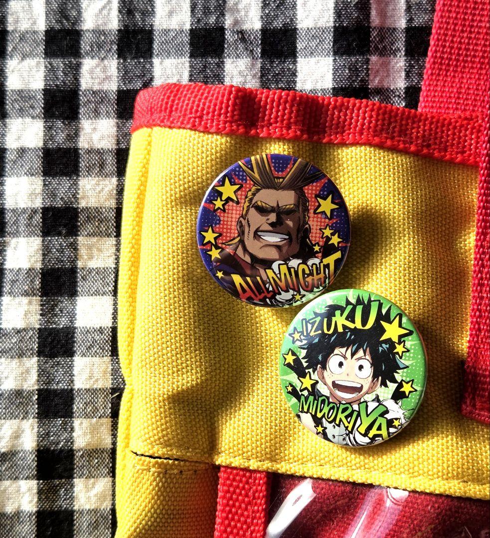 僕のヒーローアカデミア コレクション缶バッジ コレクション缶バッジ収納バッグ