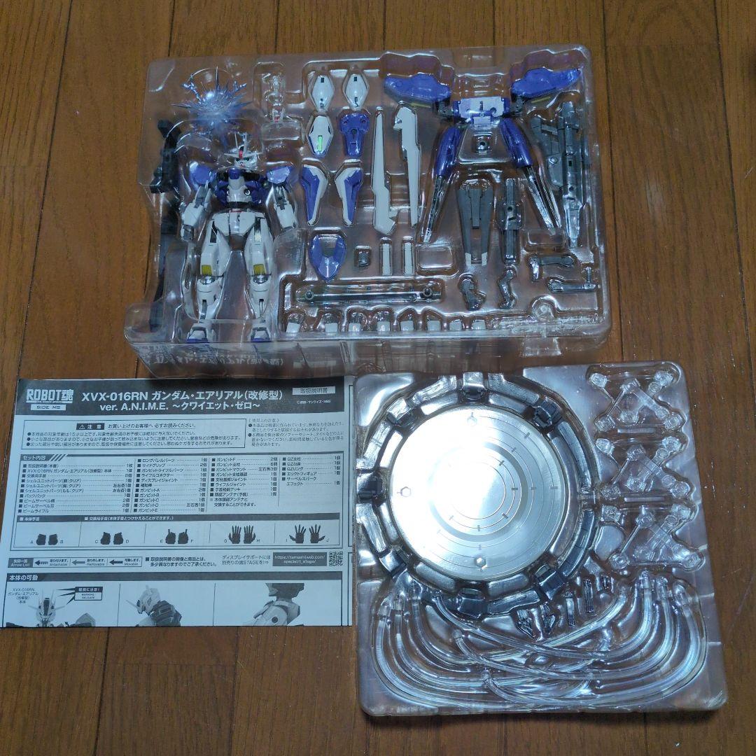 三口家 robot魂 verA.N.I.M.E ガンダム 水星の魔女