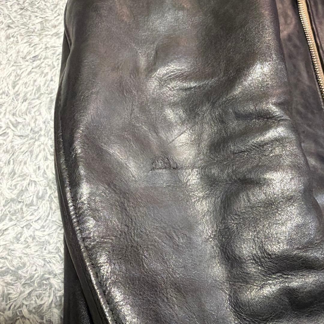 ルイスレザー　コルセア30 タイト　ベジカウ黒　キズアリ