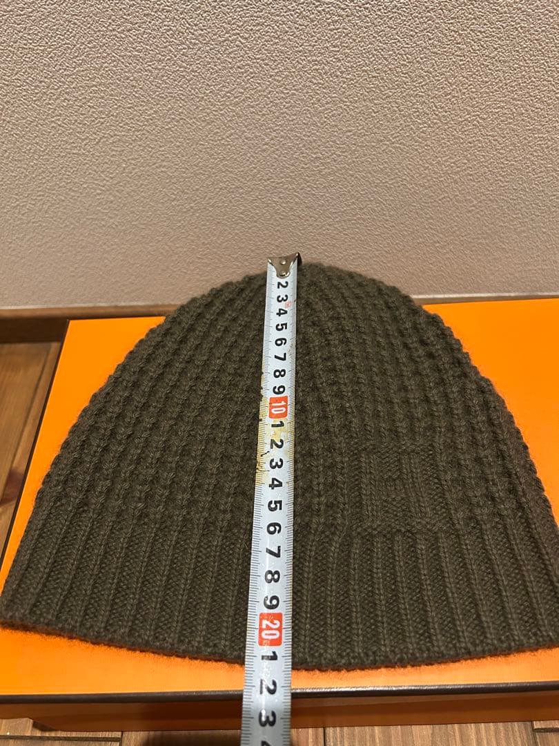最終値下げ　エルメスHERMES カシミヤ　ニットキャップ
