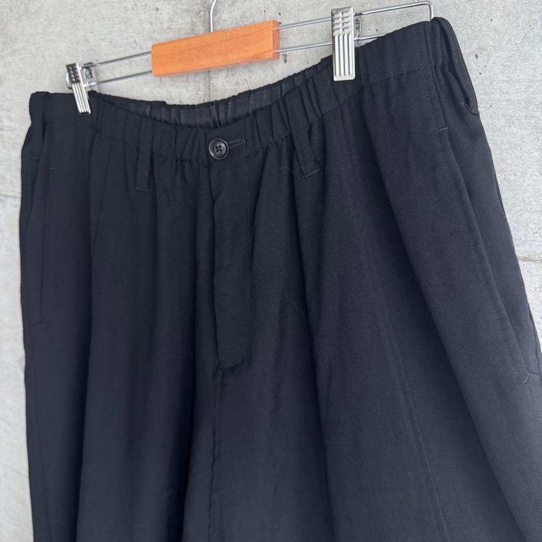 超美品 ヨウジヤマモト 16ss ウール ギャバジン スーパーサルエルパンツ