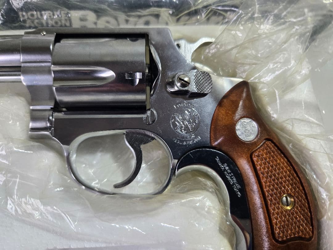 モデルガン S&W M60 .38スペシャル ３インチ ステンレスVer.2