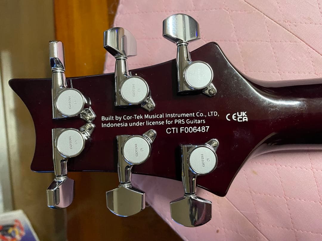 値下げ PRS SE Custom24 FireRed Burst 2023年製