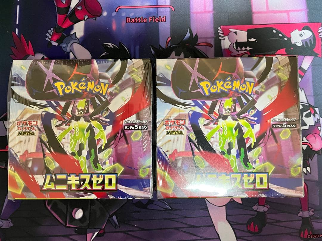 ムニキスゼロ　box 未開封 シュリンク付き　2box おまけ付き