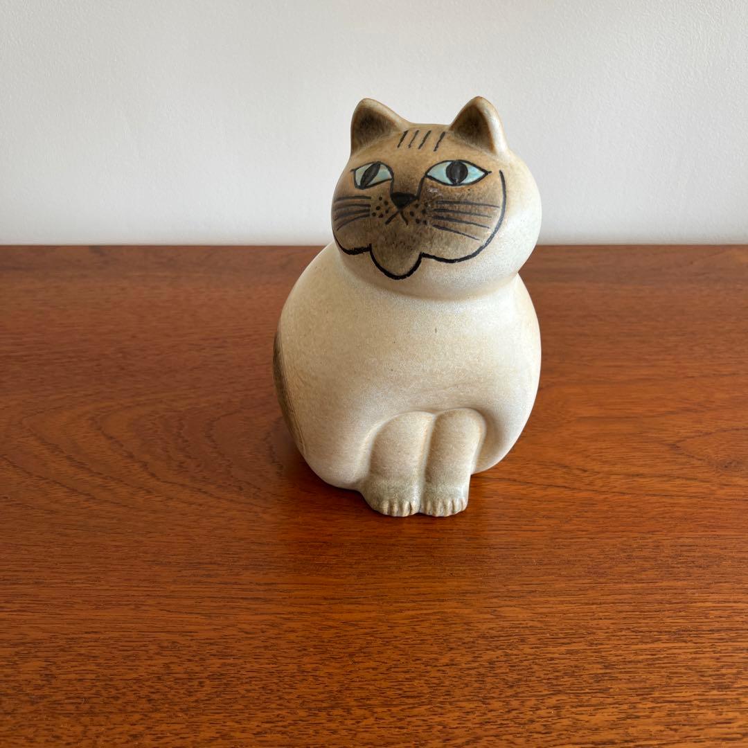 【minomomo】リサラーソン　ミアキャット　猫　陶器