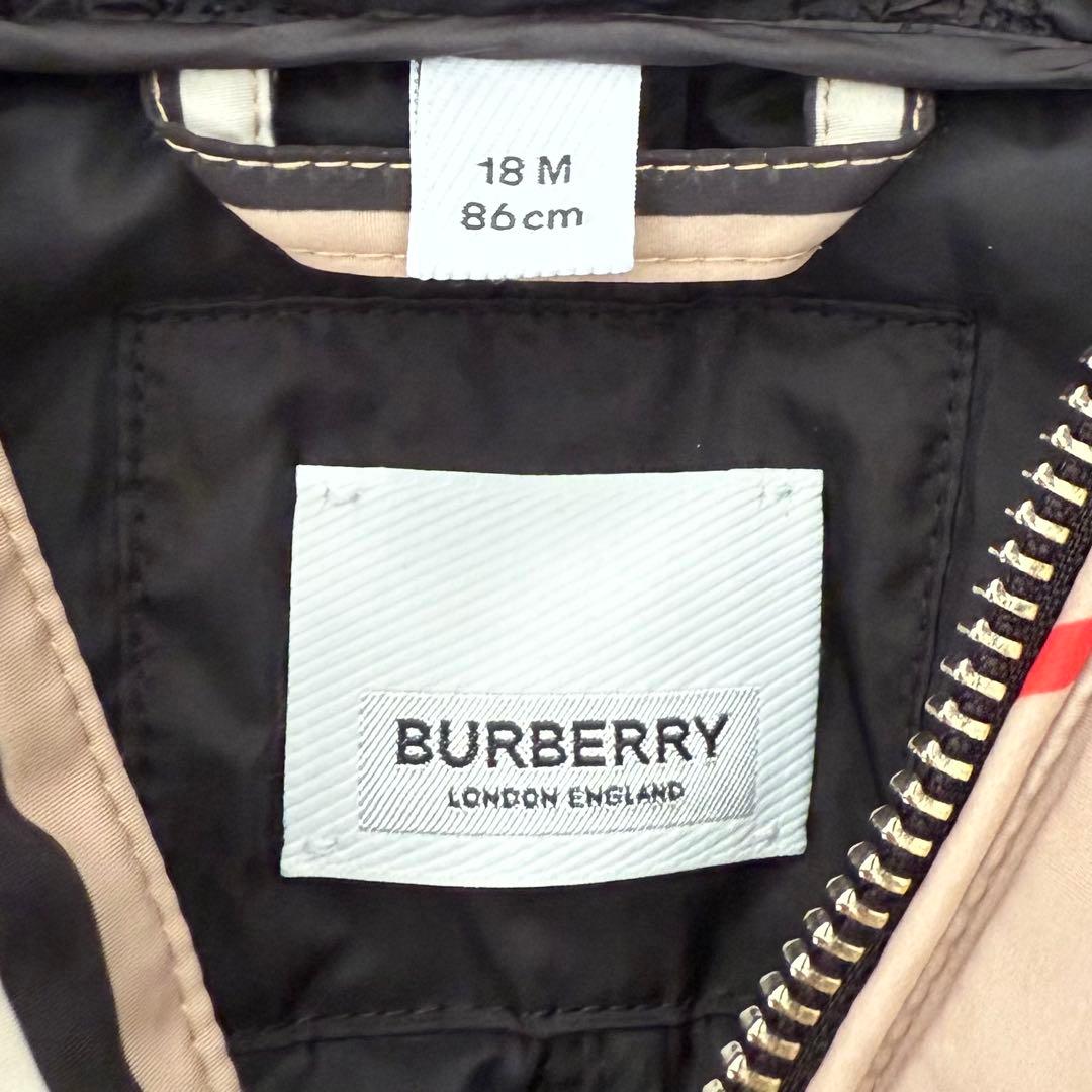 【美品】バーバリー ベビー ダウン