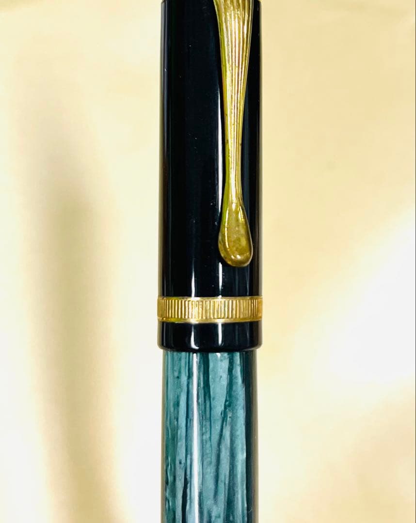 最後の値下 万年筆 ペリカン 100N グリーン pelikan 字幅BB