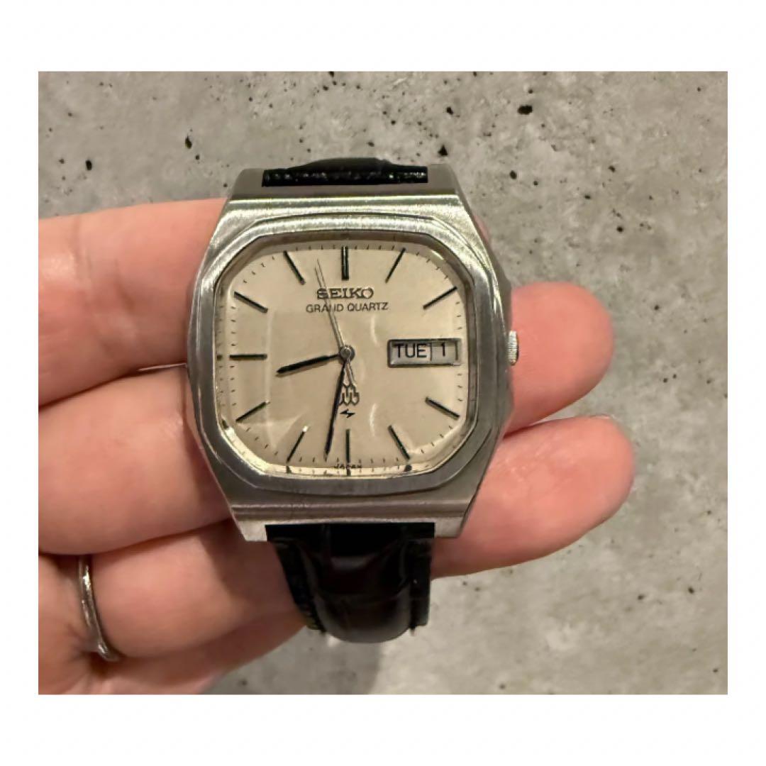 セイコー　グランドクォーツ　アンティーク　9256 【電池交換必要】