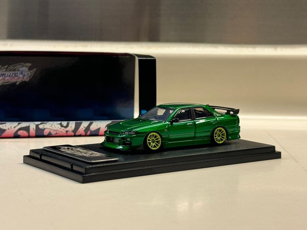 1/64 D1GP URAS BLITZ SKYLINE ER34風関村改完成品
