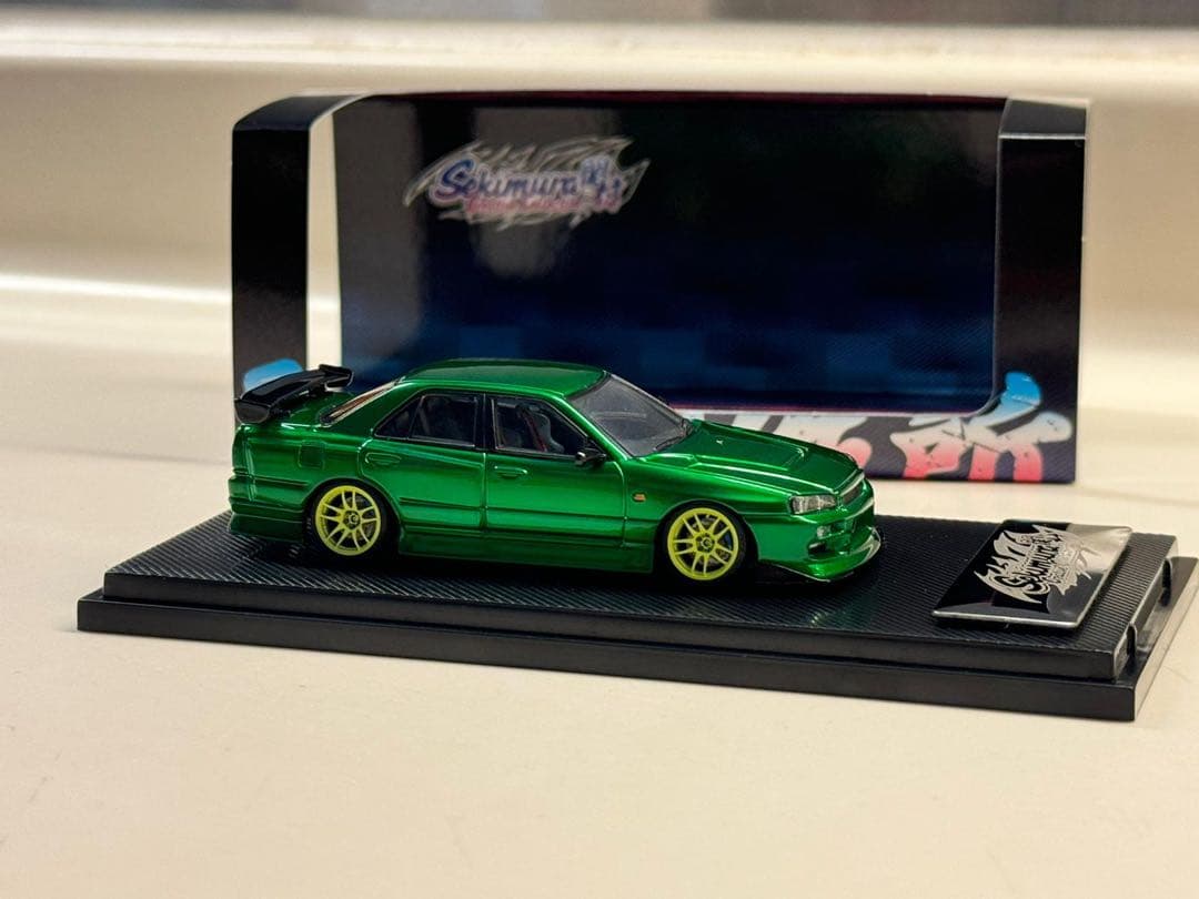 1/64 D1GP URAS BLITZ SKYLINE ER34風関村改完成品