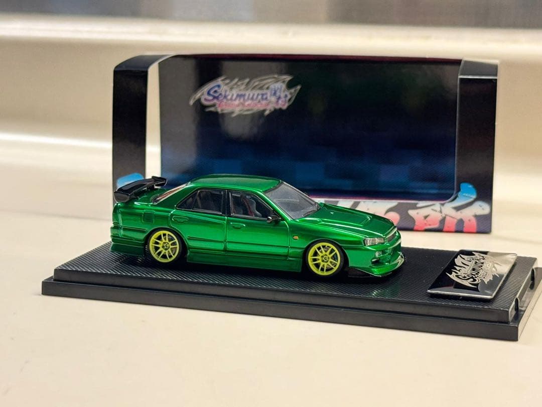 1/64 D1GP URAS BLITZ SKYLINE ER34風関村改完成品