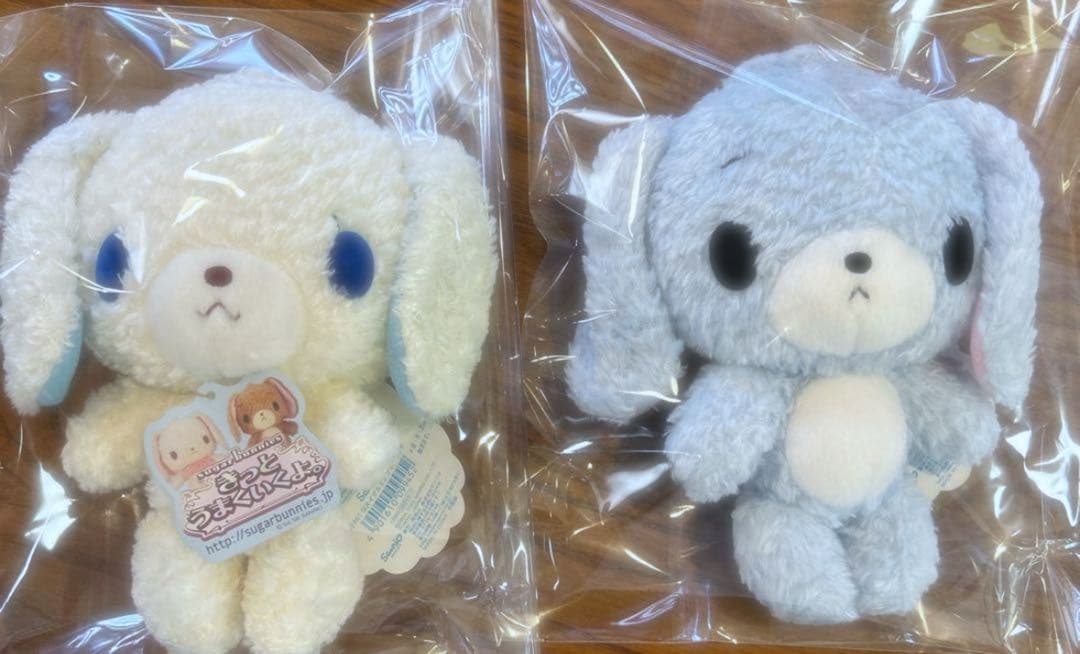 シュガーバニーズ あおうさ あおみみうさ ぬいぐるみセット