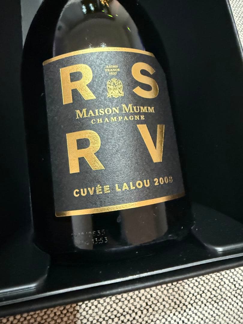 メゾン マム RSRVキュヴェ ラルー 2008 ブリュット シャンパン　箱付