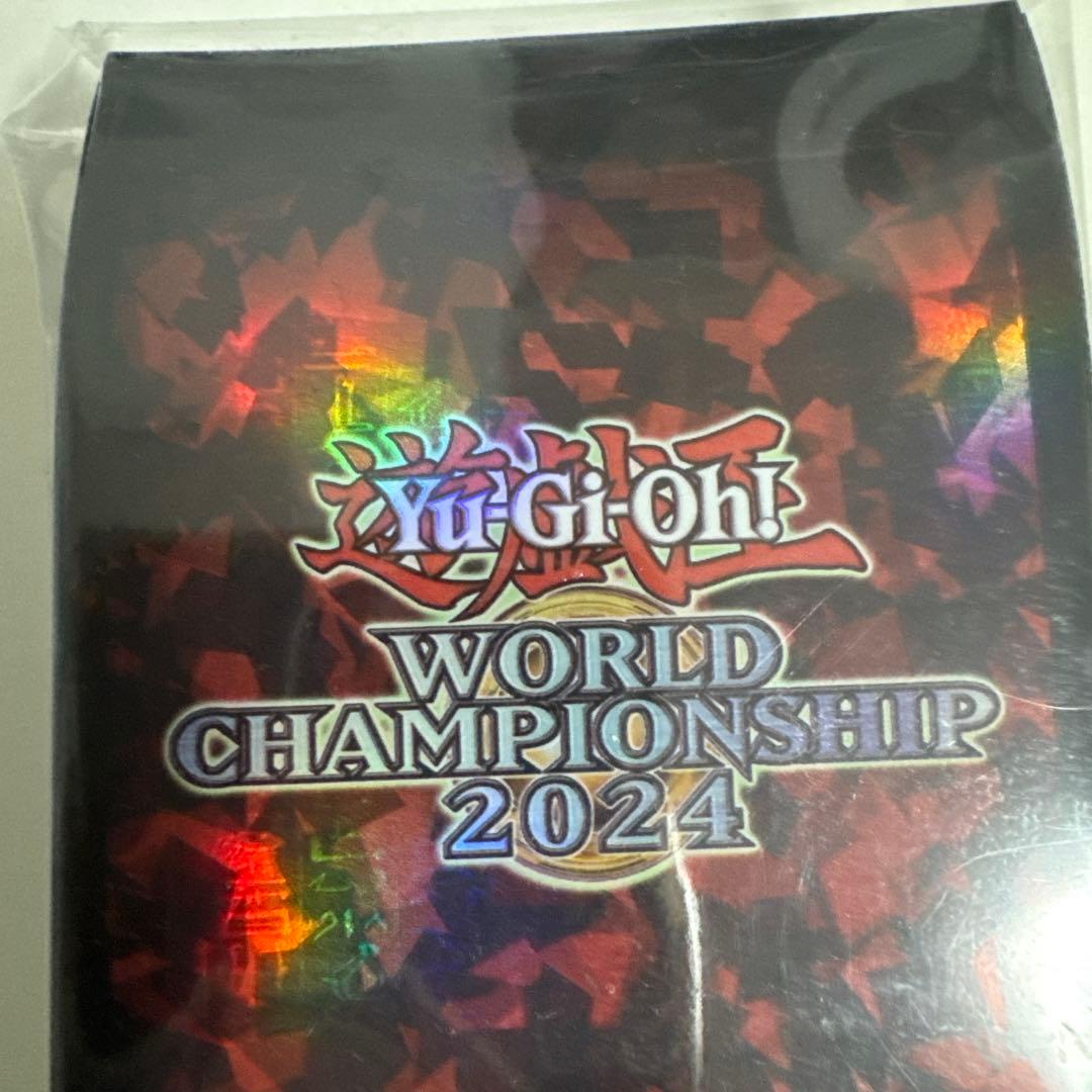 遊戯王 WCS2024 スリーブ 未開封 赤　yu-gi-oh 100枚