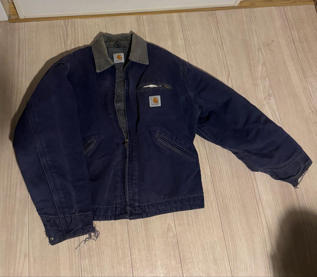 Carhartt ネイビー デトロイトジャケット