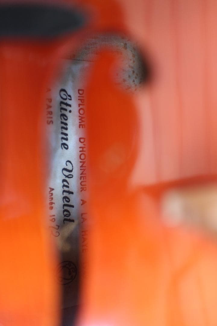 ヴァイオリン フランス製 4/4 Etienne Vatelot 1972年