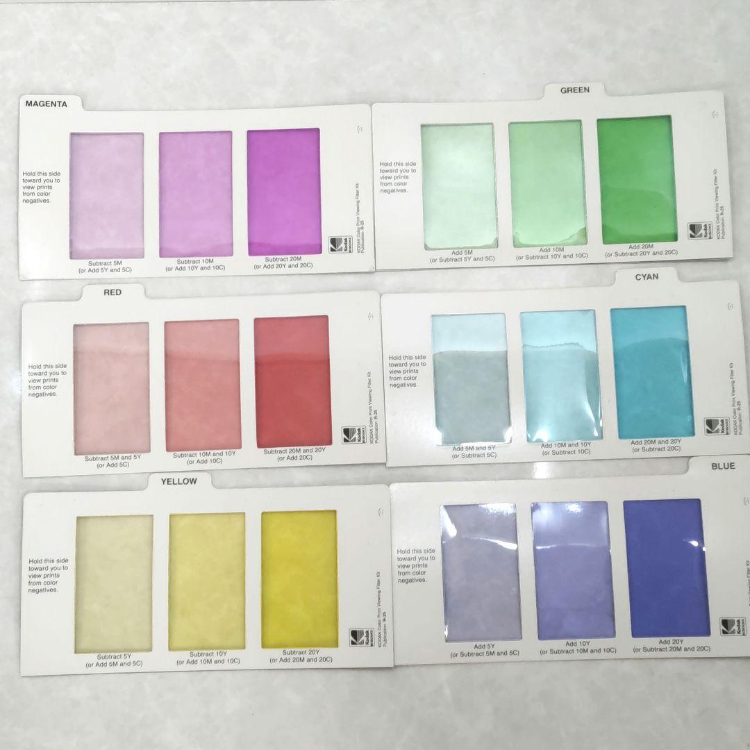 KODAK コダック カラープリント ビューイングフィルターキット