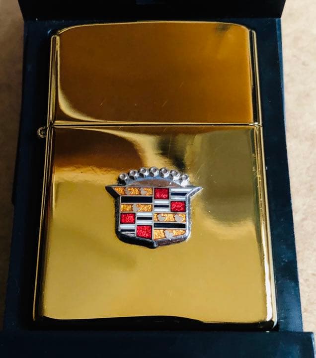 アメリカ王道キャデラック◆未使用◆真鍮ブラス七宝製★エルビス★ローライダー