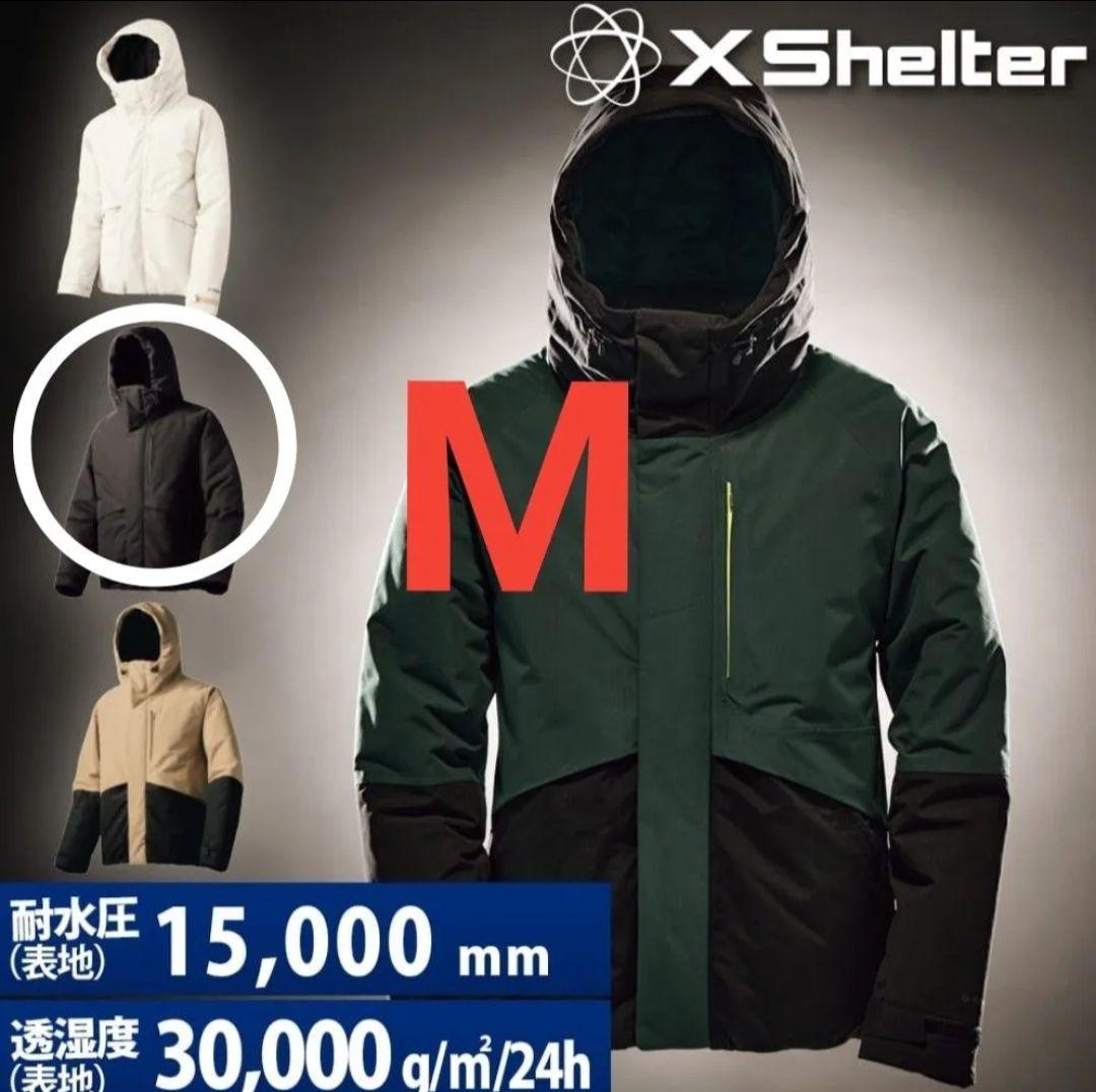 ★M★　ワークマン　エックスシェルター　断熱α　防水防寒ジャケット　ブラック