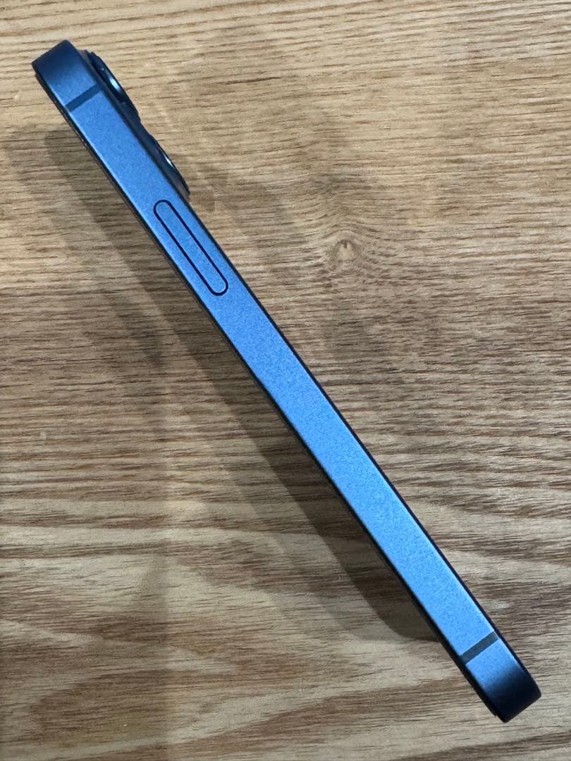 極美品 80% iPhone 13 mini 本体 ブルー 128GB ミニ