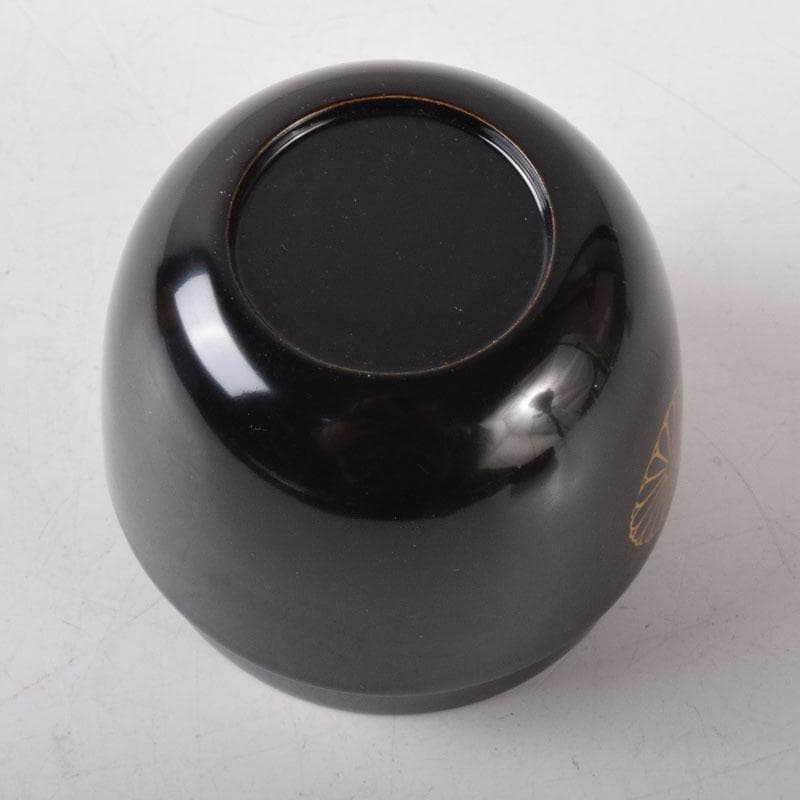 茶道具　観斉造　高台寺蒔絵　棗　共箱　V　7508