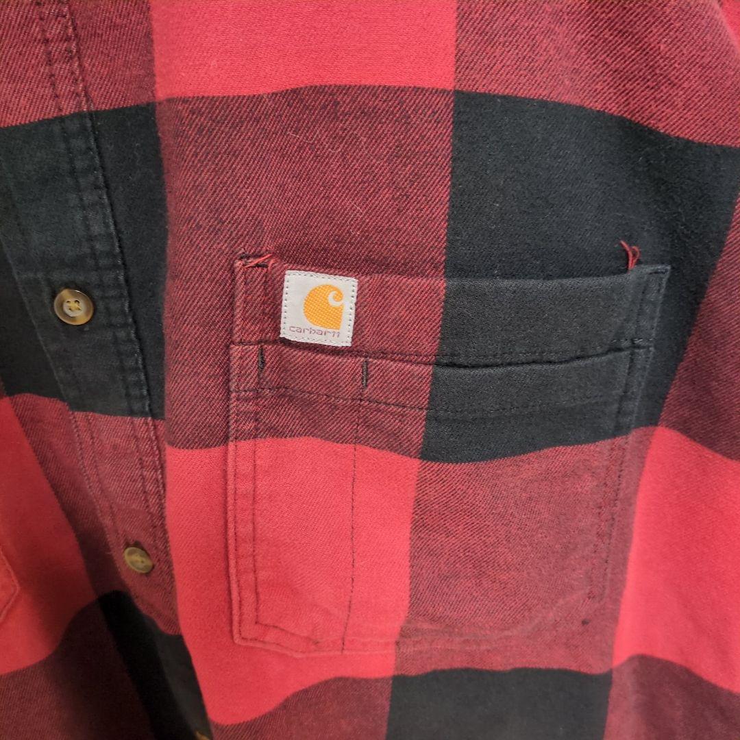 F17【US輸入】Carhartt　シャツジャケット【メンズ4XL】チェック
