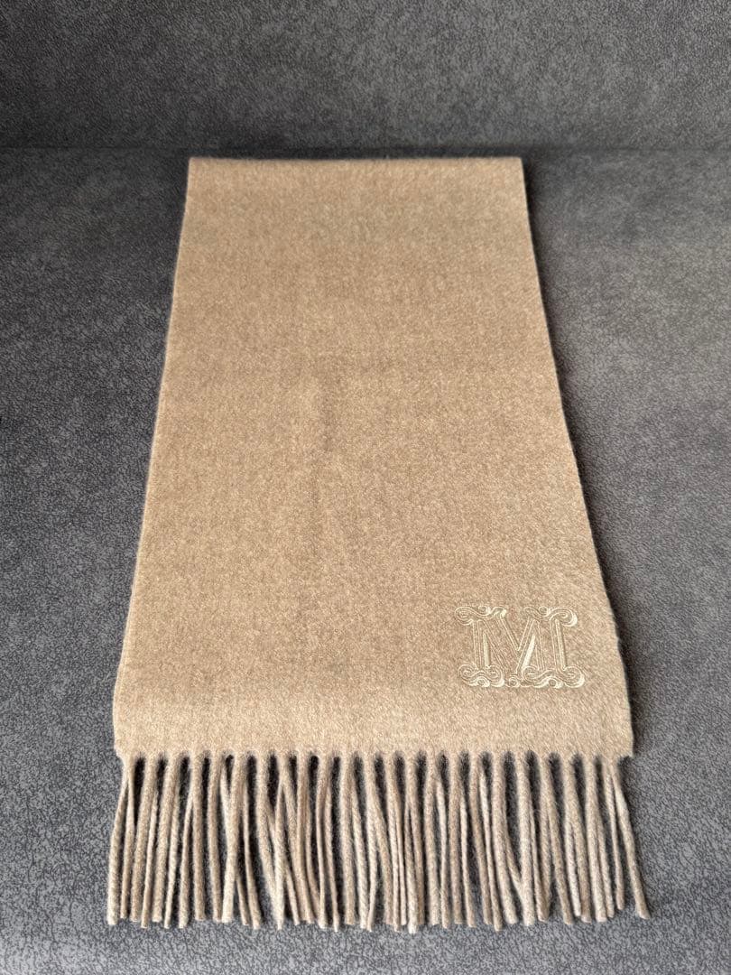 ⭐︎【kokuntakun】MaxMaraサンドベージュ マフラー⭐︎