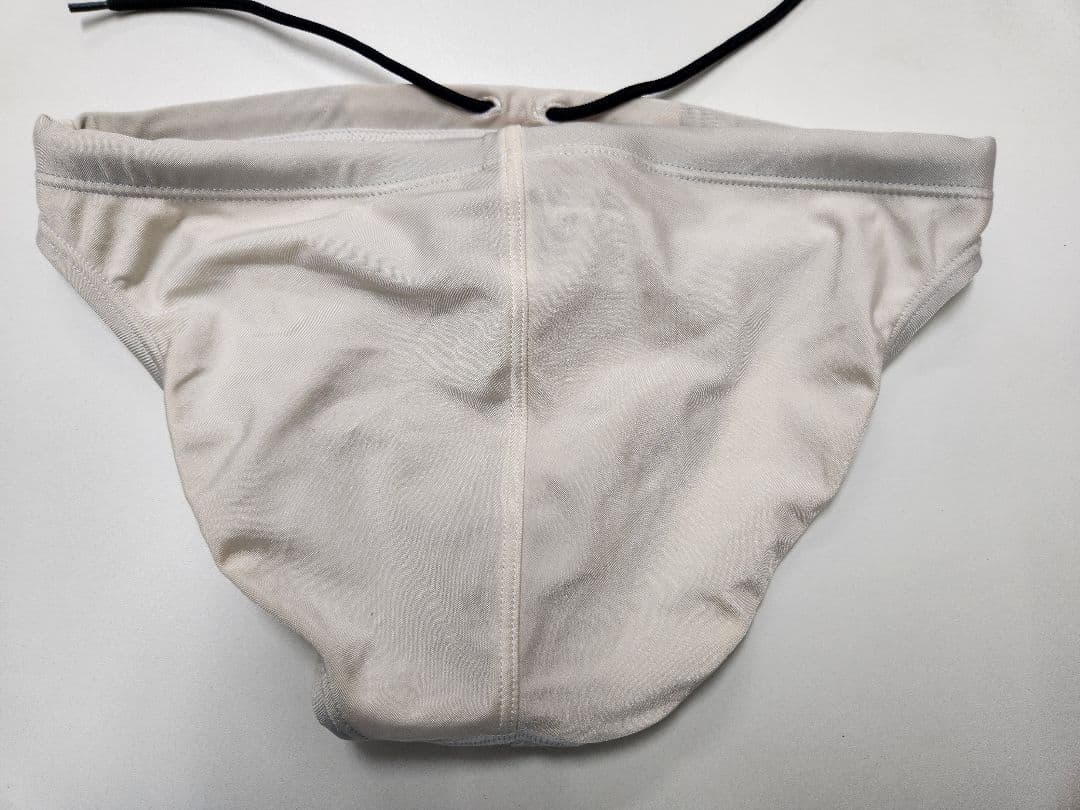 ASICS 競泳パンツ　透ける白　Lサイズ